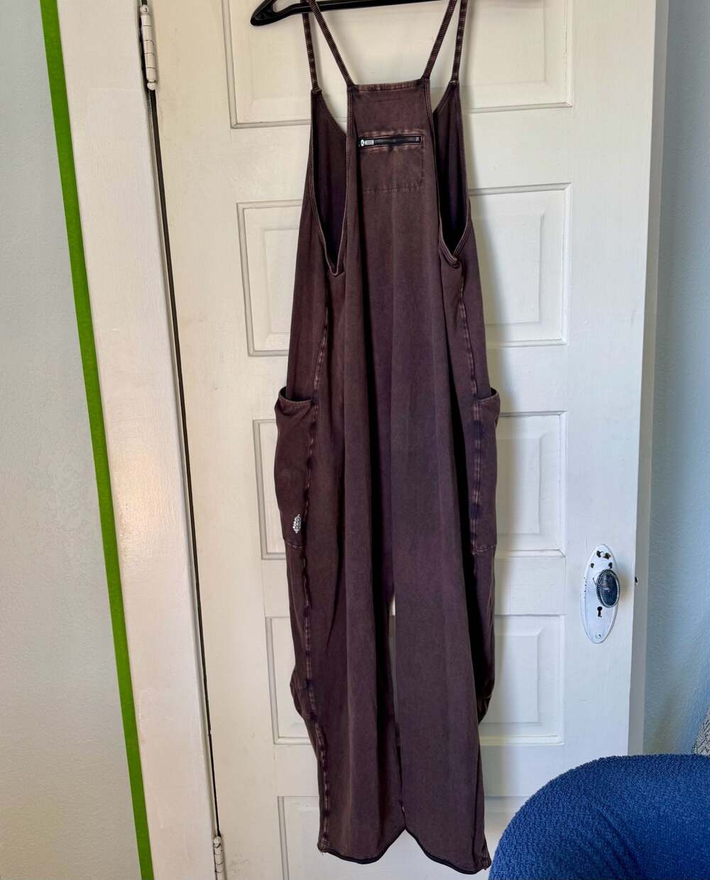 FP Movement by Free People Hot Shot Onesie in Brown/Black Wash M - Picture 4 of 6
